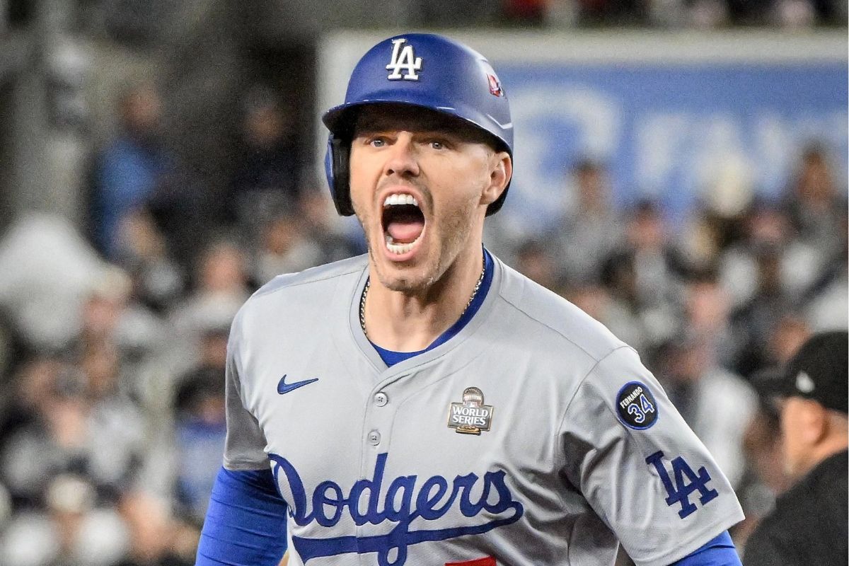 Freddie Freeman conectó otro cuadrangular ante los Yankees. (Foto: X @Dodgers)