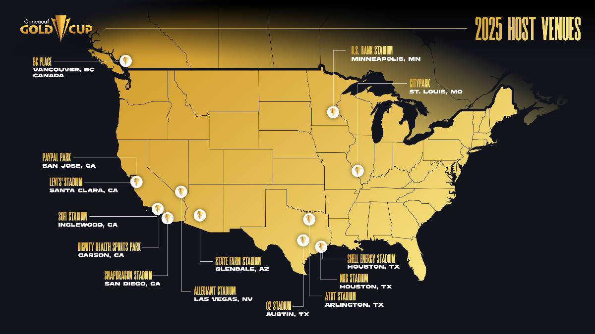 Stadiums Gold Cup