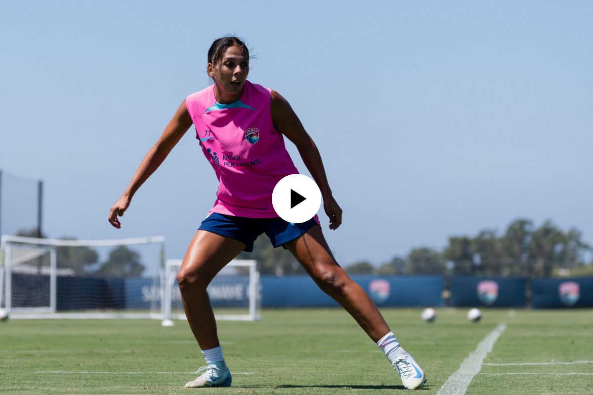 María Sánchez es una de las figuras México-Americanas de la NWSL. (Foto: Cortesía San Diego Wave FC)