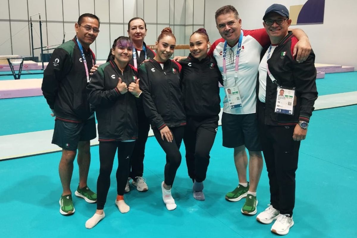 El equipo mexicano de Gimnasia tiene a dos representantes de Baja California. (Foto: Cortesía INDEBC)