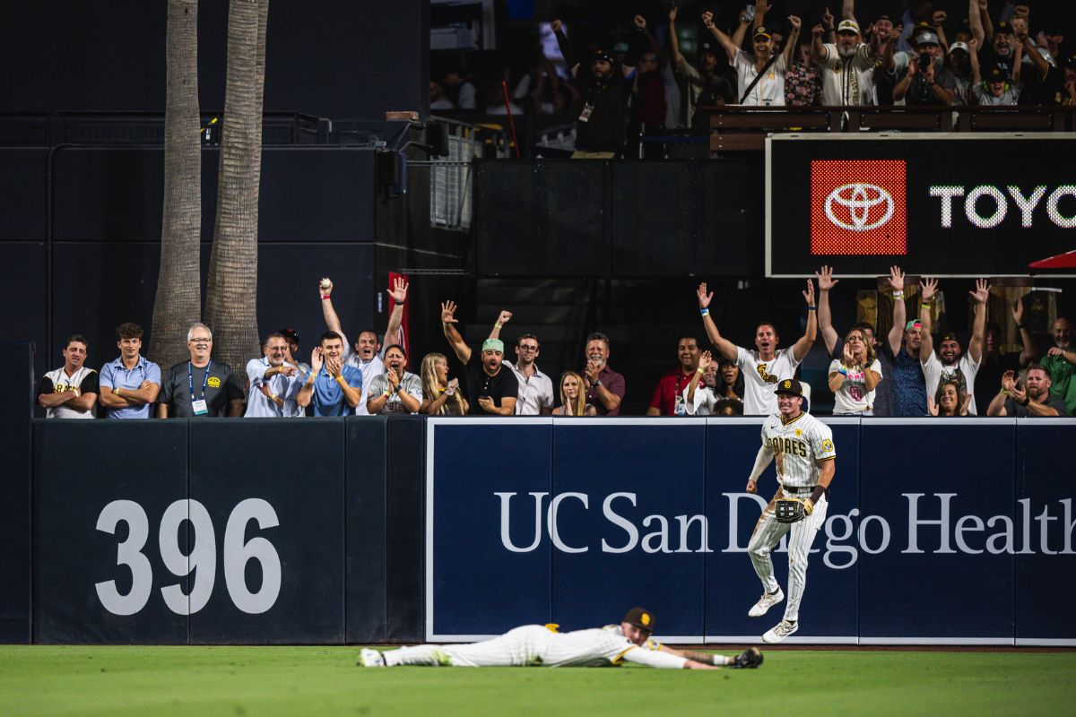 Jackson Merrill una vez más fue una de las figuras de San Diego. (Foto: X @Padres)