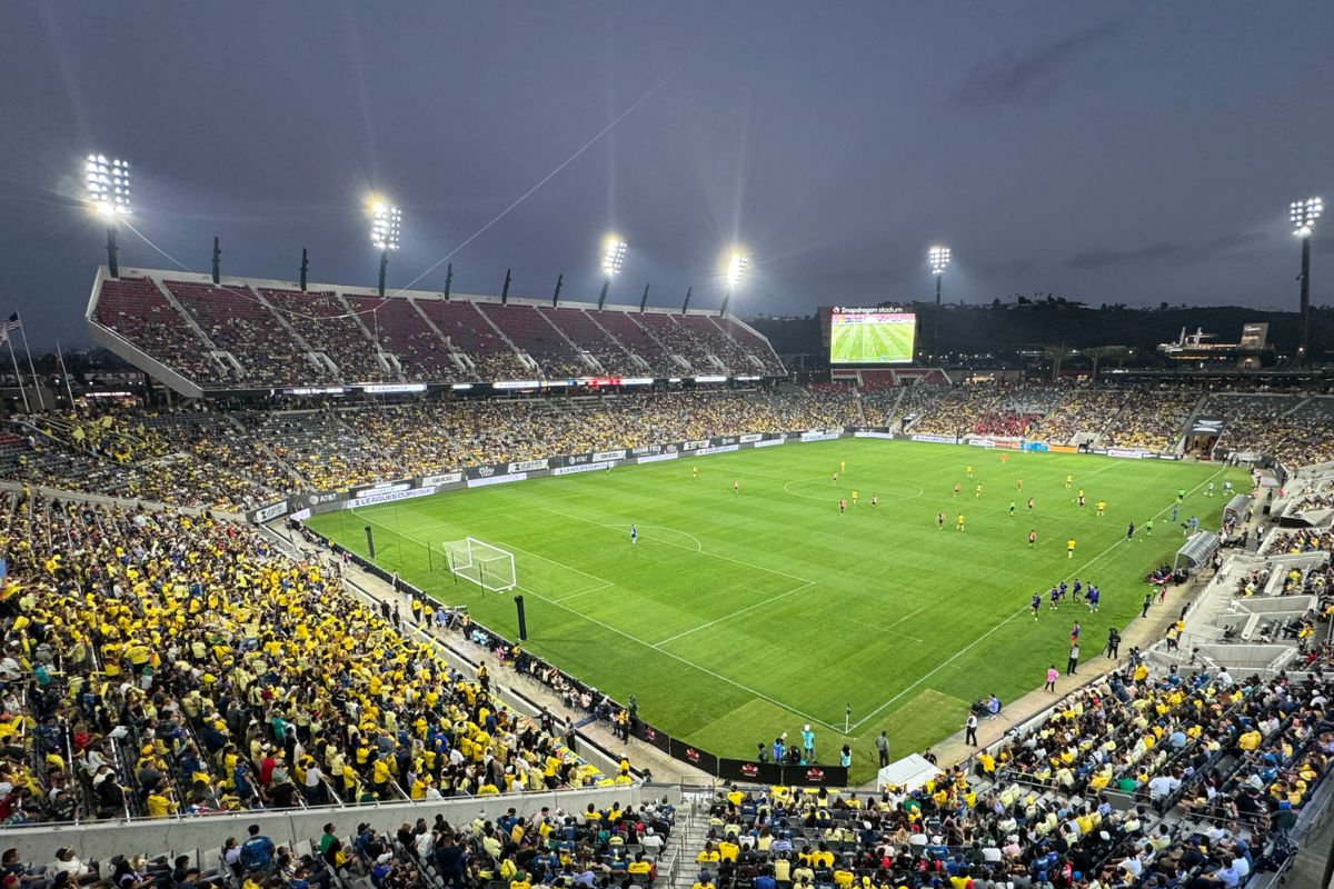 El Snapdragon Stadium se ha convertido en un recinto de futbol soccer en el Sur de California. (Foto: SportyDeporte.com)