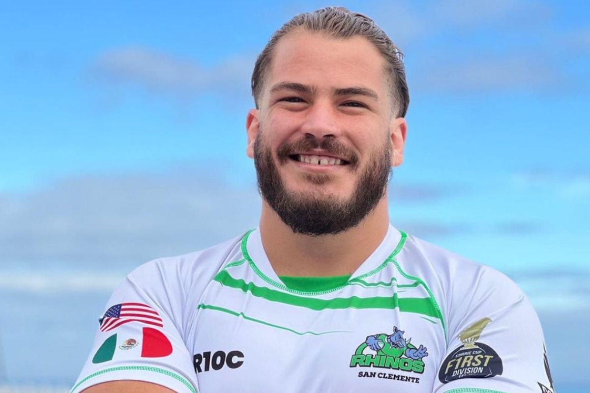 Alejandro Pradillo hará historia para el Rugby mexicano en 2025. (Foto: Cortesía San Diego Legion Rugby)