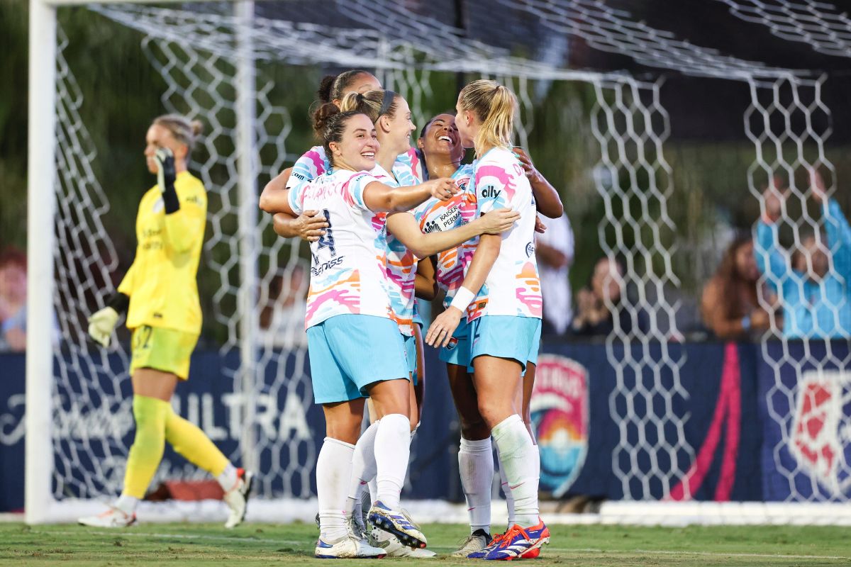 SD Wave arrancó con triunfo en la Summer Cup 2024 en el Torero Stadium. (Fotos: X @NWSL)