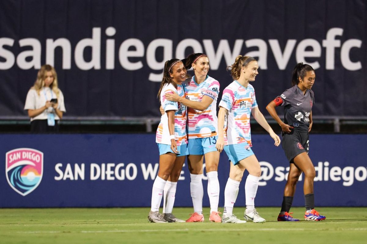 SD Wave arrancó con triunfo en la Summer Cup 2024 en el Torero Stadium. (Fotos: X @NWSL)