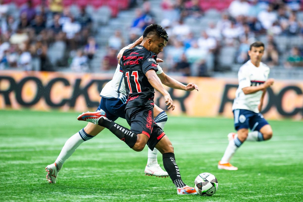 Xolos recibió seis goles en la Leagues Cup 2024. Tres de ellos vs Vancouver. (Fotos: X @Xolos y @Whitecaps)