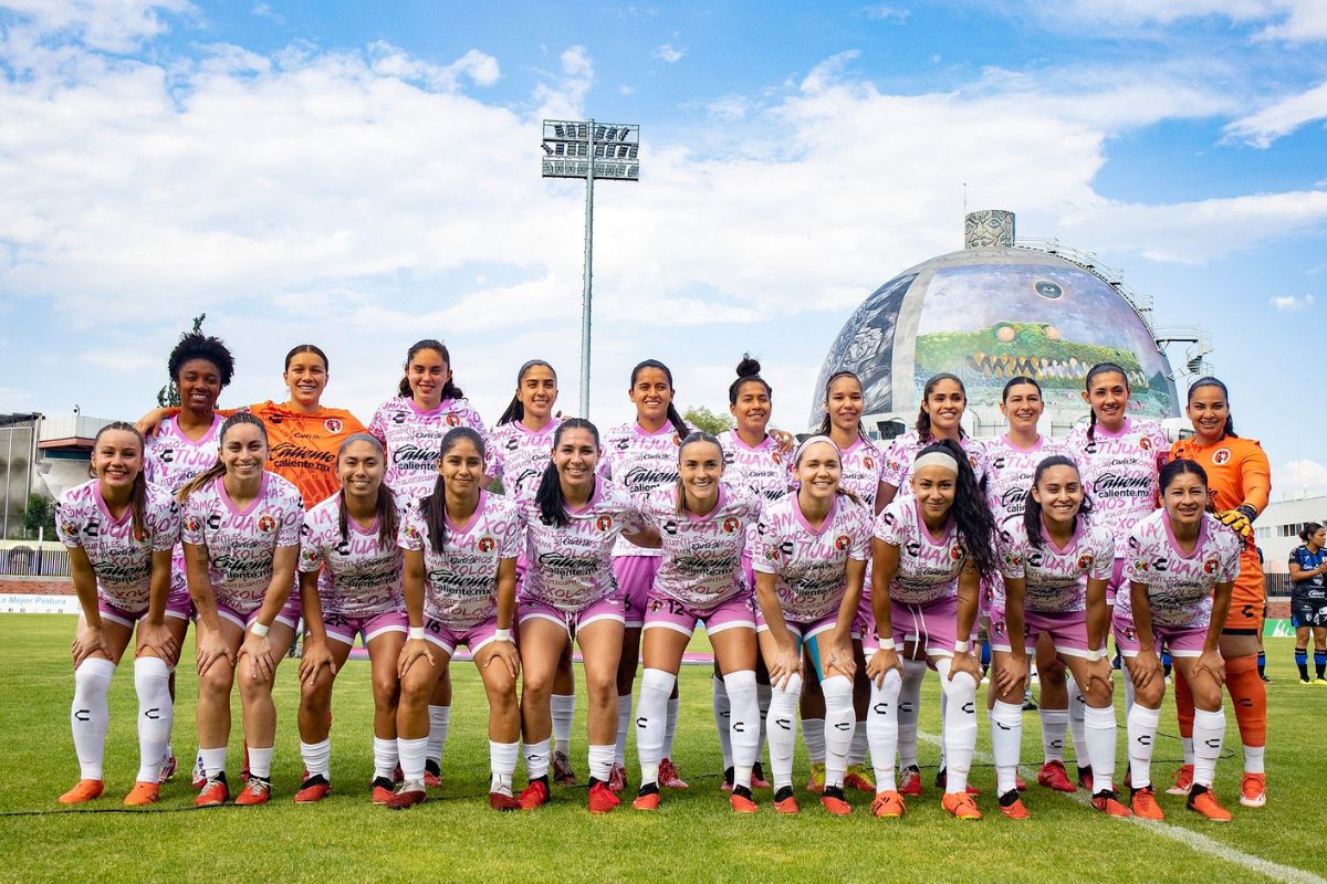 Xolos Femenil cayó en Querétaro en el debut del Apertura 2024. (Foto: X @XolosFemenil)