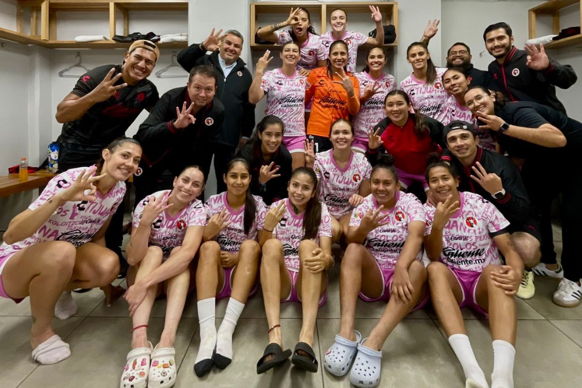 Xolos sumó los tres puntos en Toluca. (Foto: @XolosFemenil)