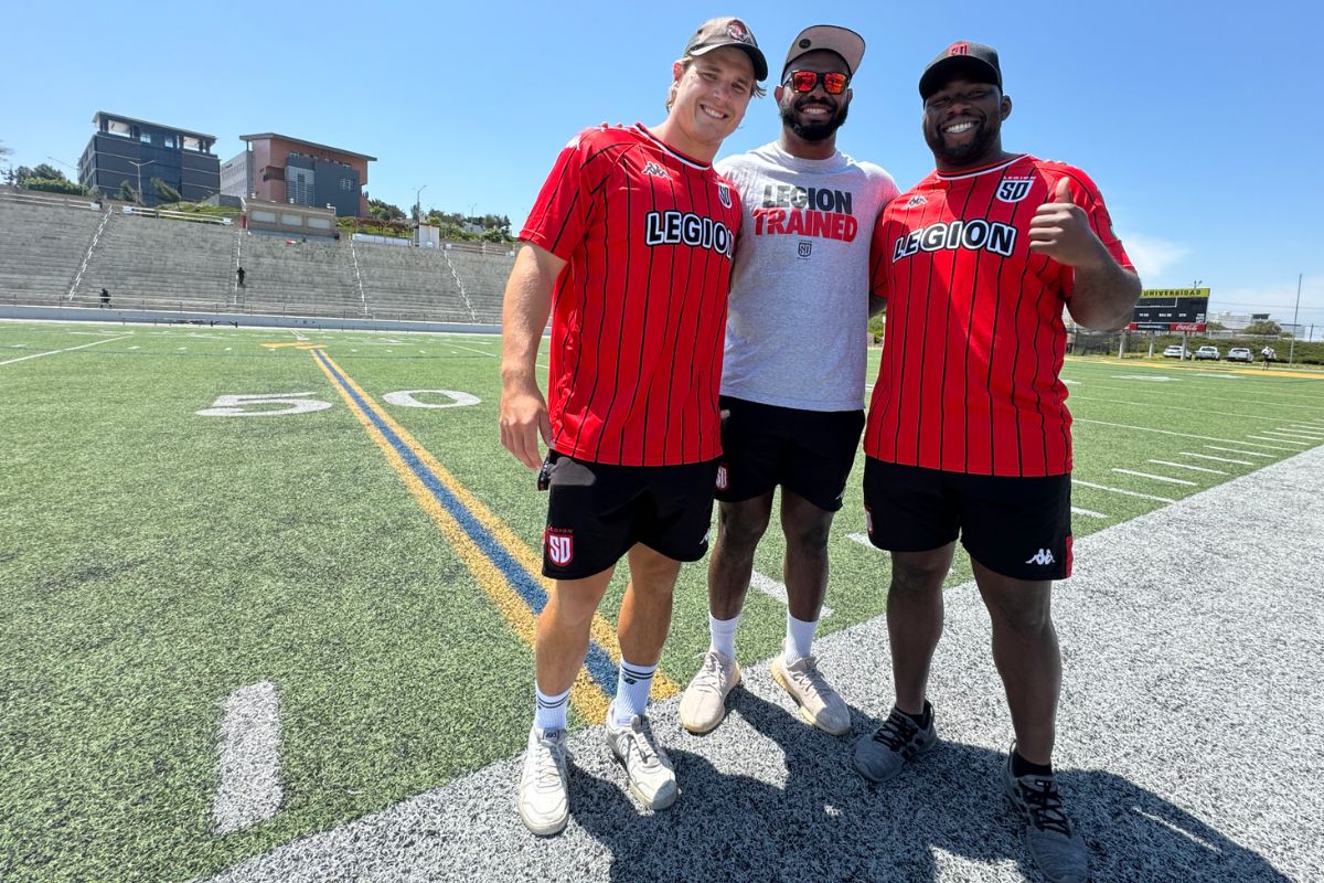 San Diego Legion visitará por segunda ocasión la Frontera de Tijuana. Este año realizaron una clínica en la Frontera. (Fotos: Cortesía San Diego Legion Rugby)