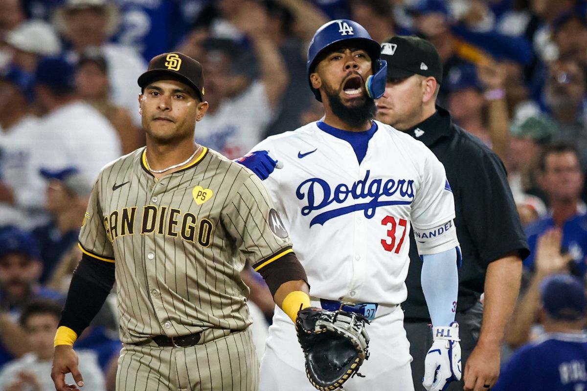 Los Padres pegaron en el primer juego de la Serie Divisional vs San Diego. (Fotos: Instagram @Dodgers)