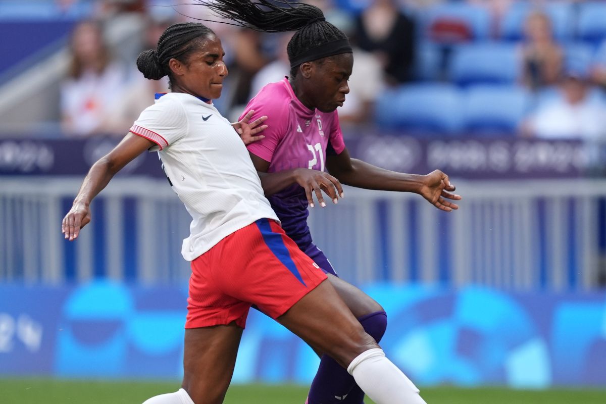 Naomi Girma fue la jugadora del partido ante Alemania. (Fotos: X @USWNT)