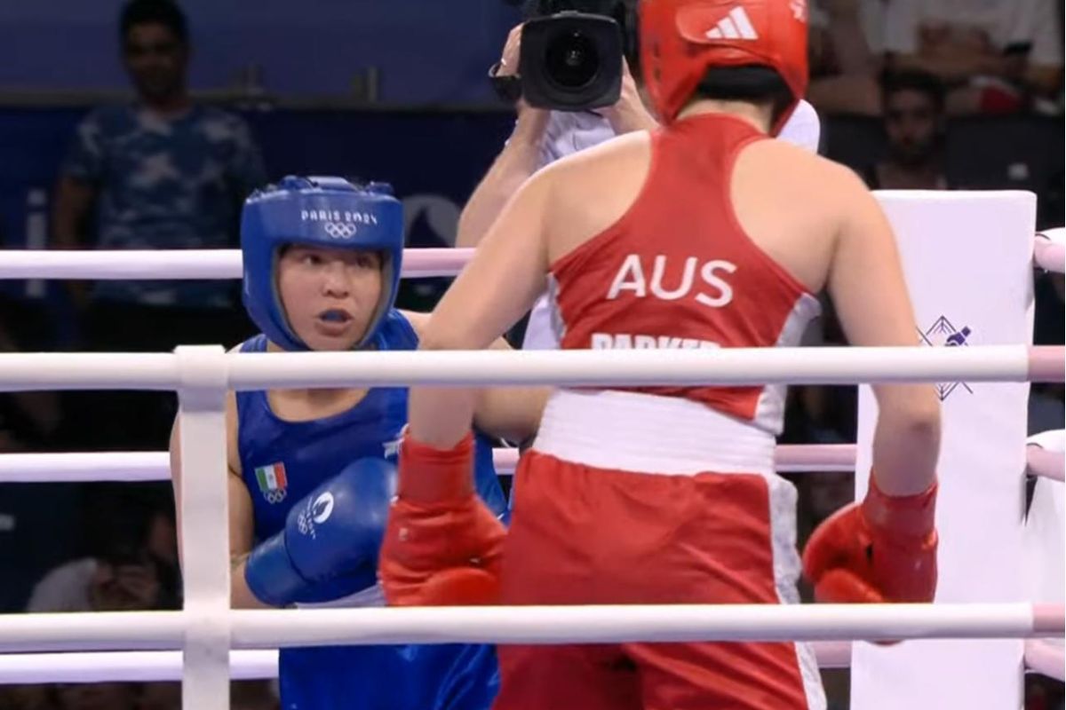 Citlalli Ortiz tuvo una dura pelea ante la Autraliana Caitilin Parker. (Fotos: Cortesía INDE BC)