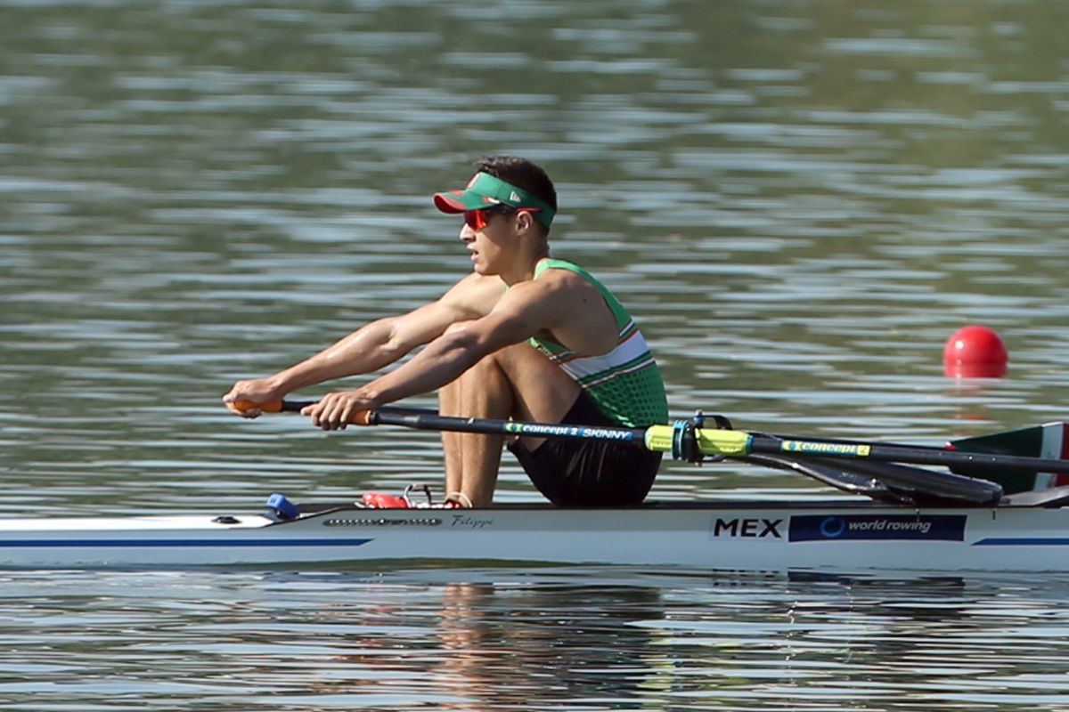 Alexis López continúa destacando a nivel Mundial en Remo. (Foto: Cortesía Conade)