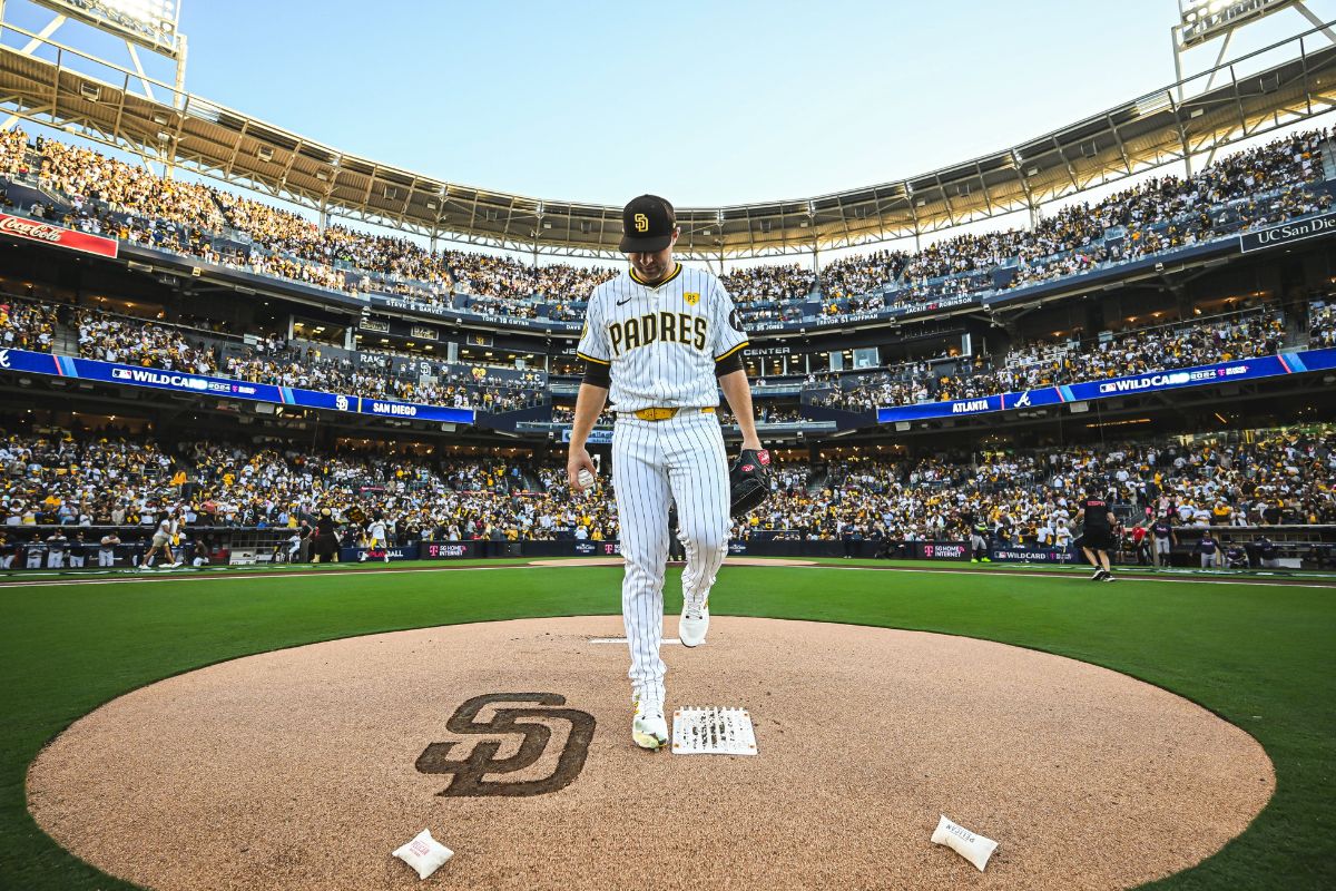 Michael King salió inspirado y le dio el primer triunfo a San Diego en los Playoffs 2024 de la MLB. (Foto: X @Padres)