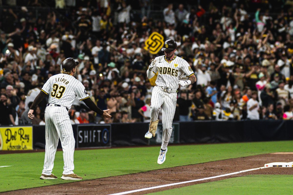 Jackson Merrill, fue la figura una vez más en el Petco Park. (Foto: Padres)