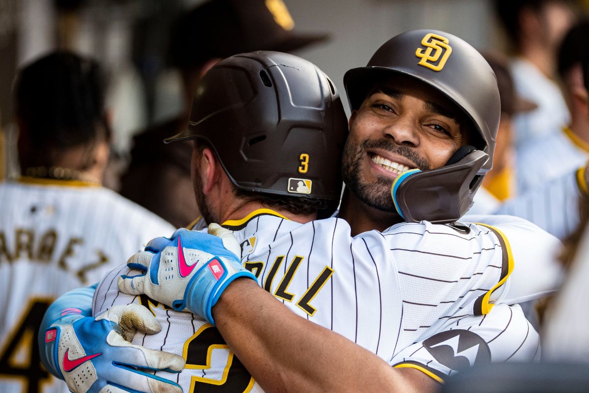 David Peralta conectó un cuadrangular la noche de este Sábado ante White Sox. (Foto: X @Padres)