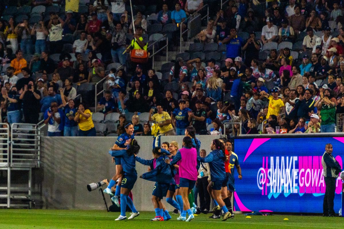 El América Femenil logró un gran resultado en un buen partido en el Snapdragon Stadium. (Fotos: Evelyn Barceló - SportyDeporte.com)