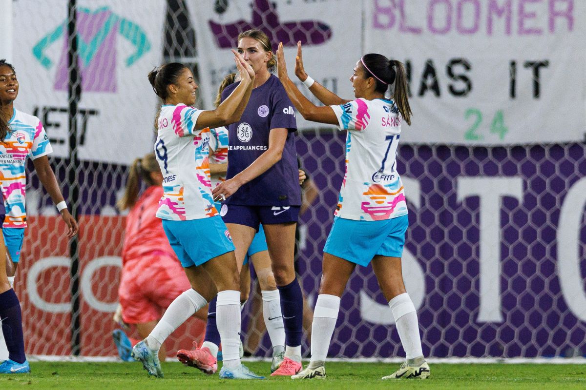 Jaden Shaw y María Sánchez destacaron en el último partido del año para San Diego Wave FC. (Fotos: Cortesía San Diego Wave FC)