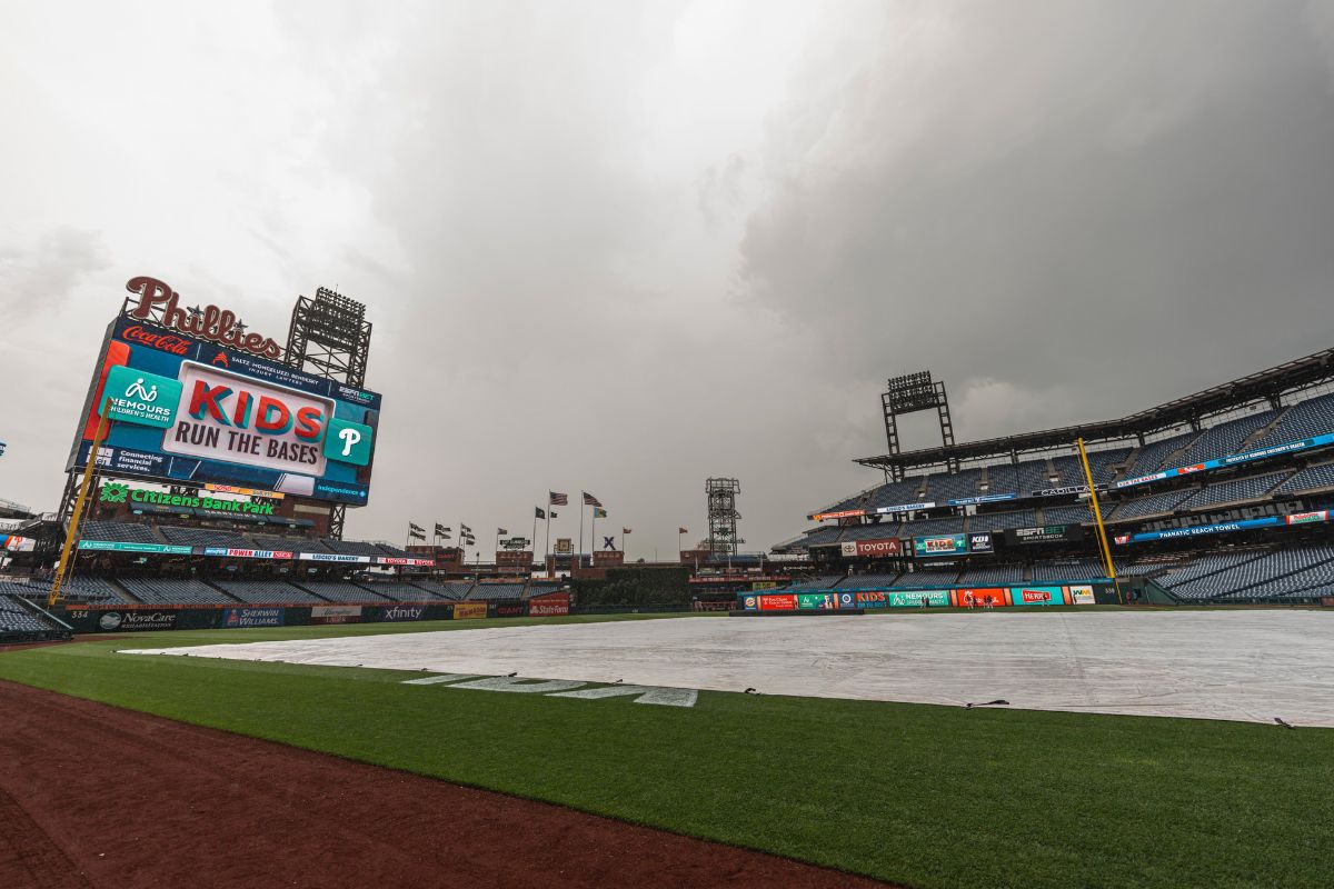 No hubo actividad este Martes en el Citizens Bank Park. (Foto: X @Padres)