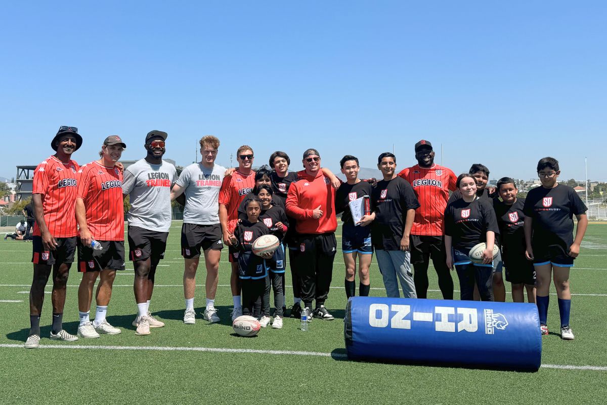 San Diego Legion ya ofreció una clínica de Rugby en Tijuana. (Fotos: San Diego Legion Rugby)