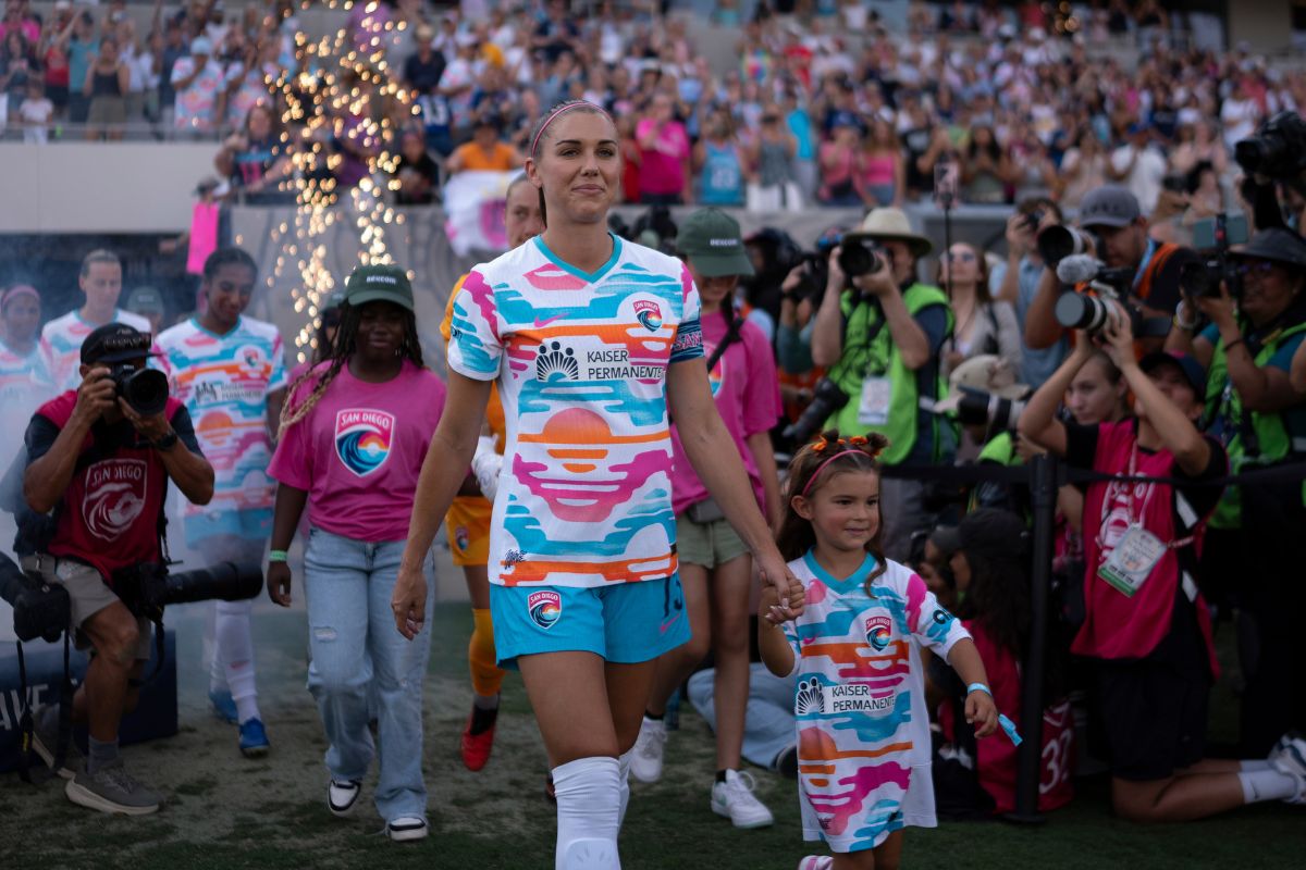 Alex Morgan jugó su último partido con la camiseta de San Diego Wave FC. (Foto: Cortesía San Diego Wave FC)