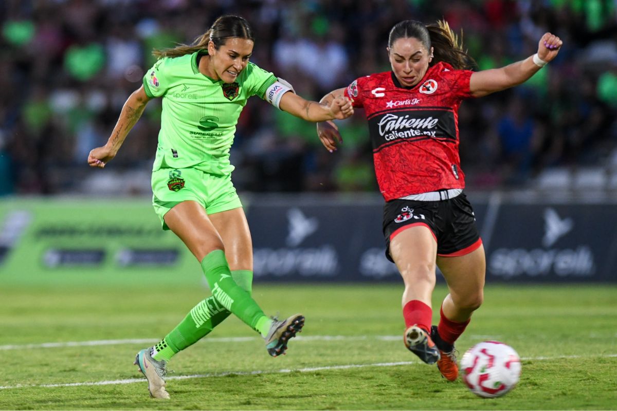 Xolos Femenil sufrió en el fin de semana en Juárez. (Foto: X @LigaBBVAFemenil)