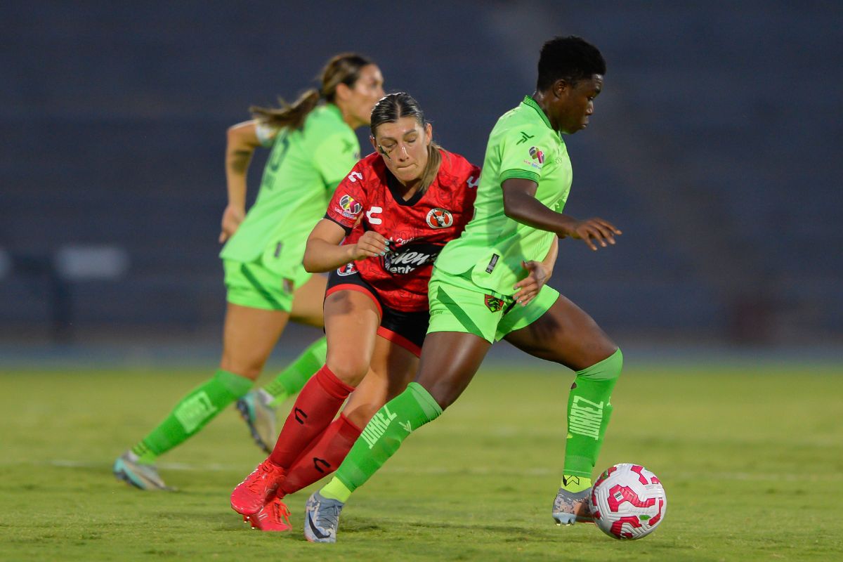 Xolos Femenil sufrió en el fin de semana en Juárez. (Foto: X @LigaBBVAFemenil)