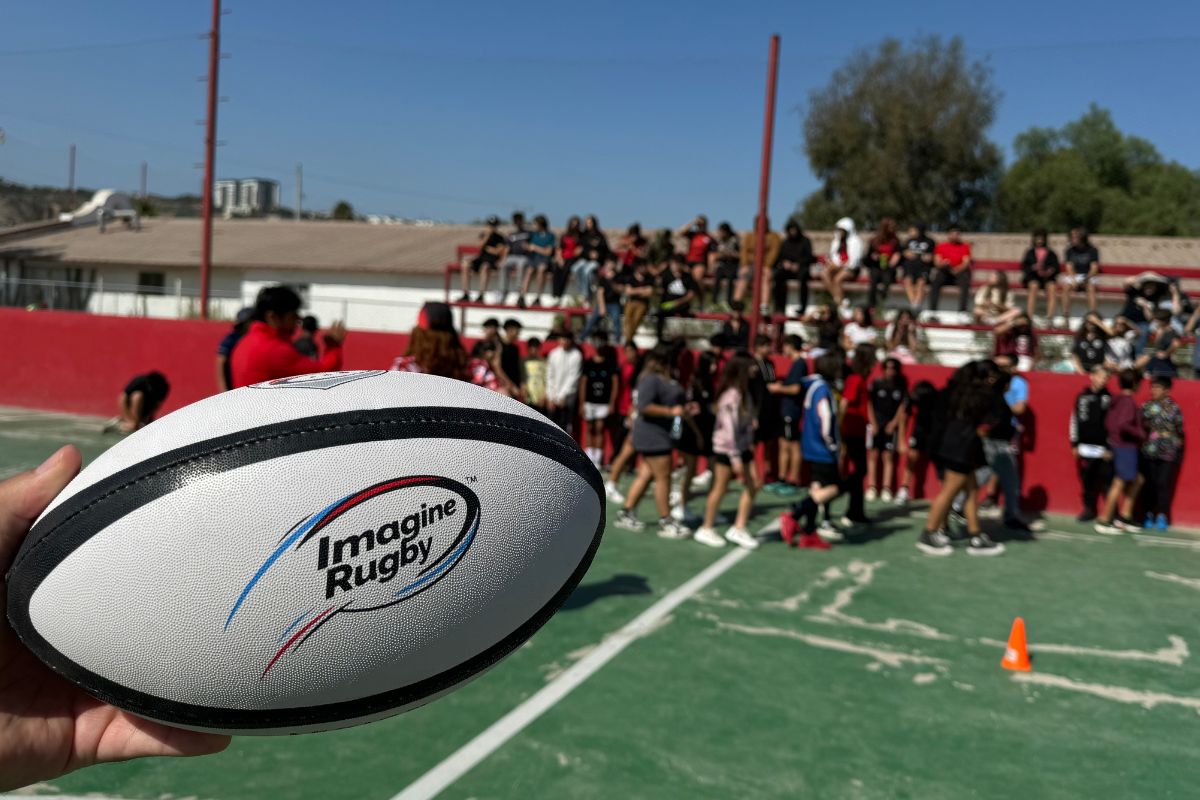 Las niñas y niños de Tijuana son introducidos al deporte del Rugby por parte de San Diego Legion Rugby. (Fotos: Cortesía SD Legion)