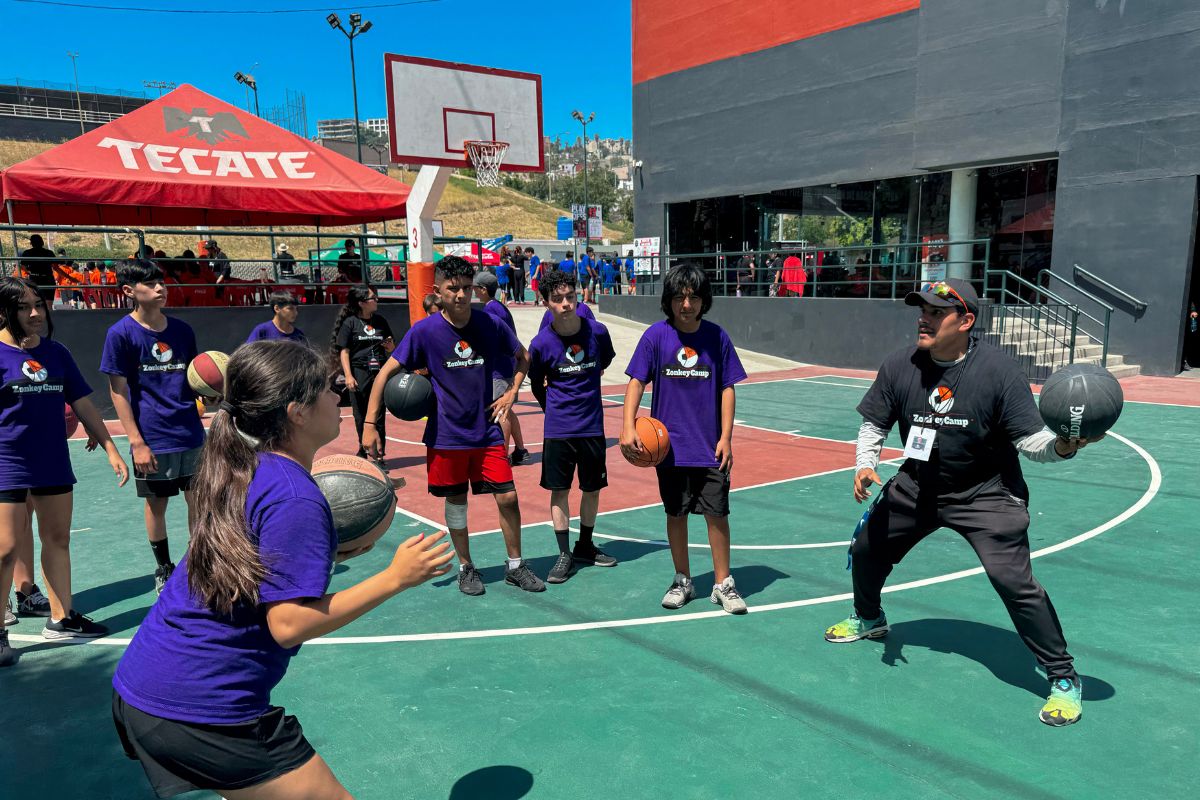 Actividad del campamento de verano de Tijuana Zonkeys (Fotos: Cortesía Tijuana Zonkeys)