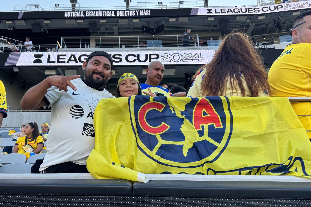 La afición del América se hizo sentir en el Snapdragon Stadium. (Fotos: SportyDeporte.com)