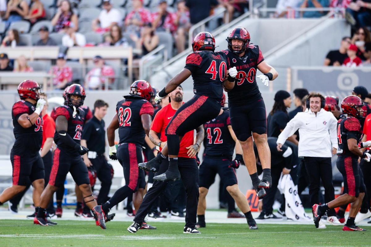 SDSU arrancó con triunfo en la nueva era de Sean Lewis al frente del equipo. (Fotos: Galería de GoAztecs.com)