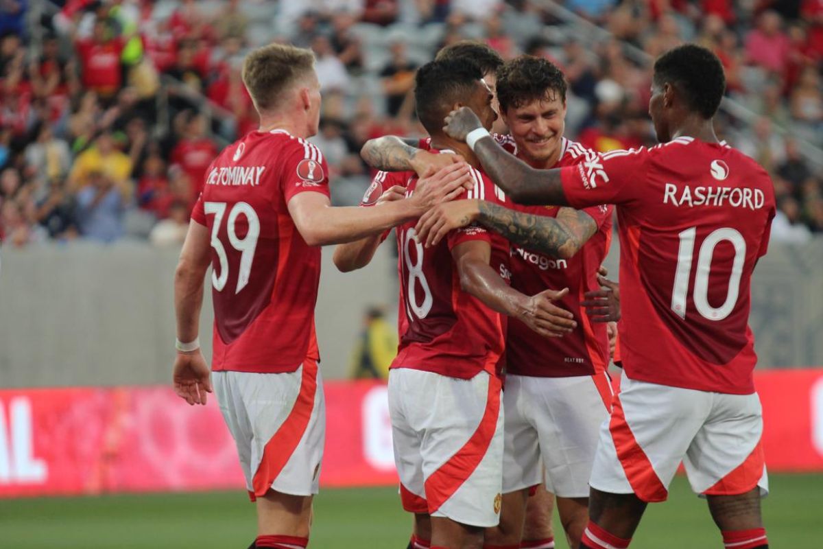 El Manchester United se presentó en San Diego con goleada sobre el Betis. (Fotos: Mauricio Figueroa - BC Entertainment)