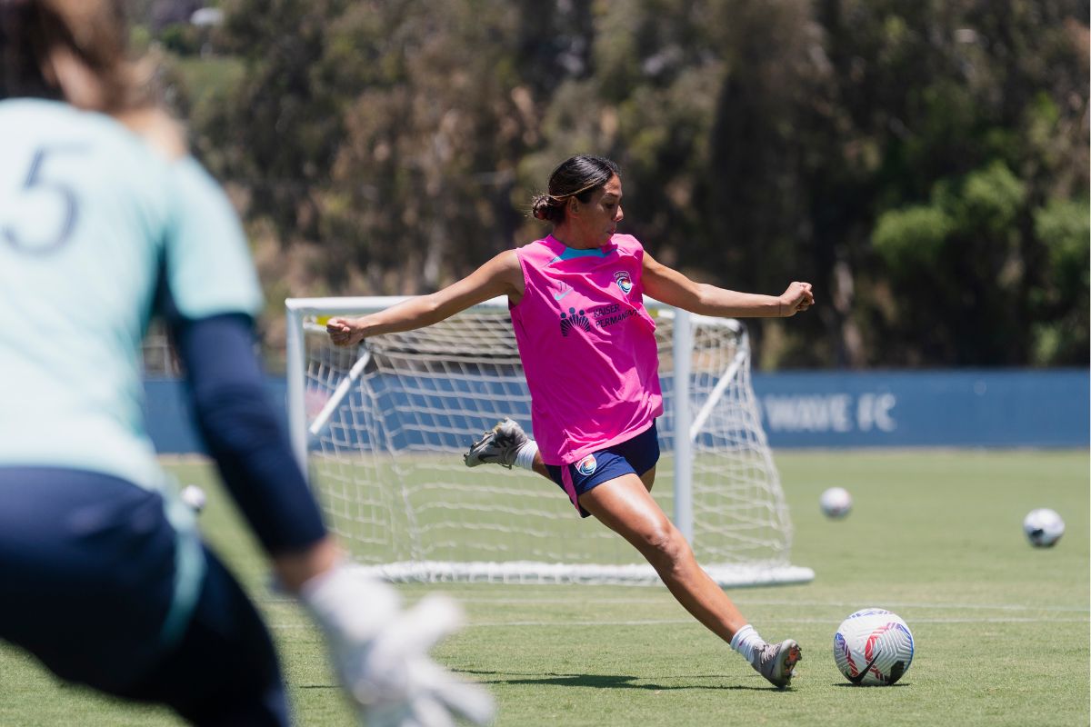 María Sánchez y el Wave ya están en Portland. (Foto: Cortesía SD Wave FC)