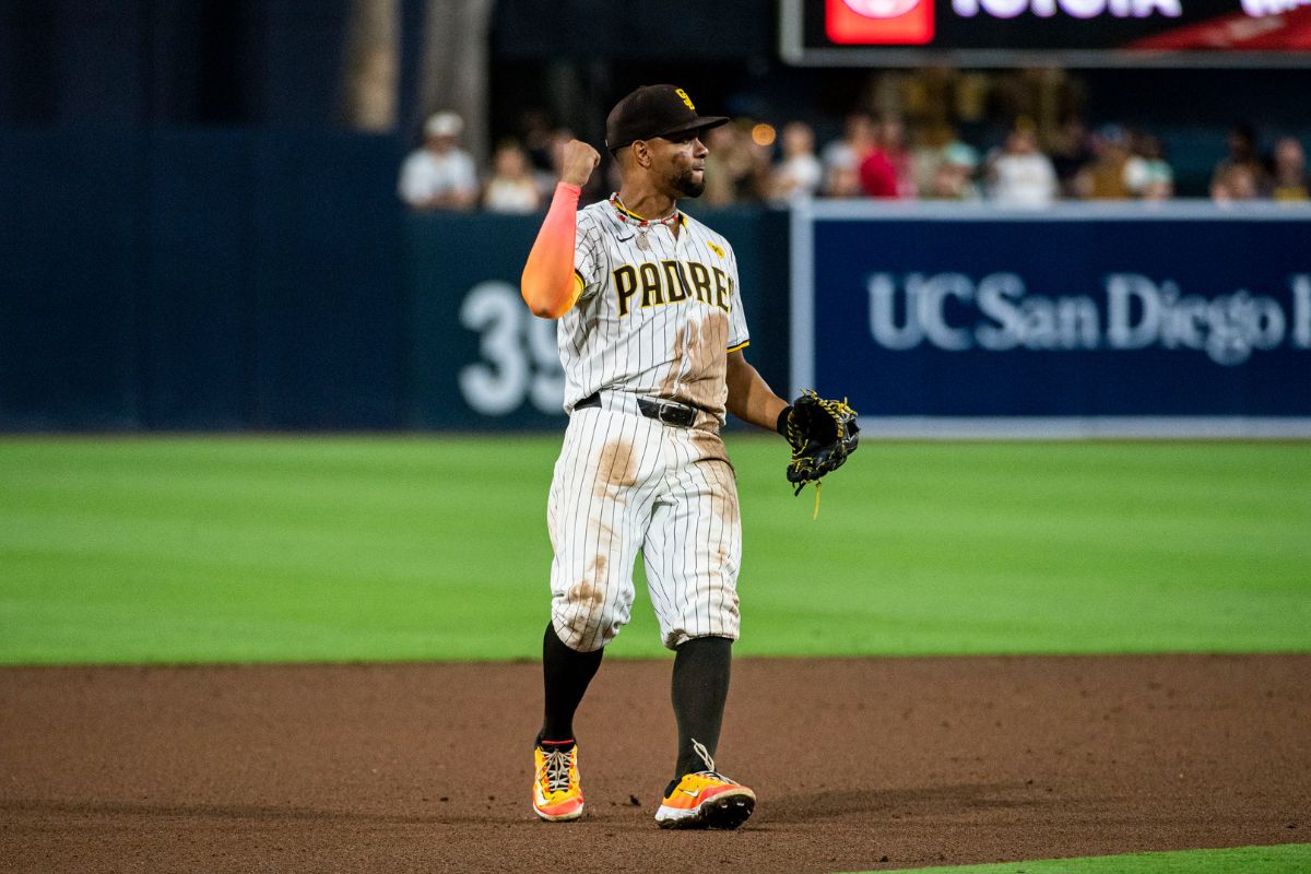 David Peralta empujó una carrera en el triunfo de San Diego. (Fotos: X @Padres)