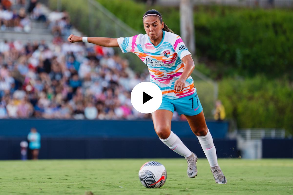 María Sánchez se estrenó como goleadora de San Diego en la Summer Cup 2024. (Fotos: Cortesía SD Wave FC)