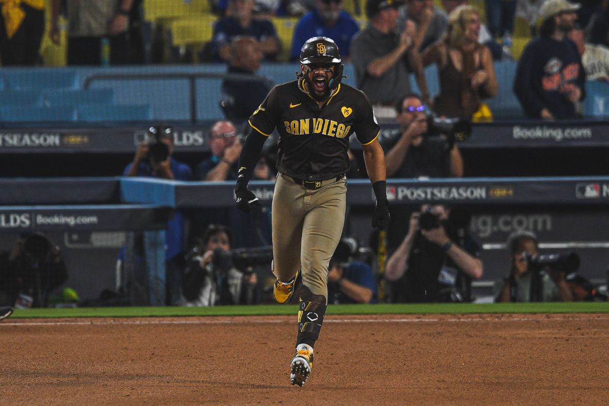 Los Padres empataron la NLDS ante LA en LA. (Fotos: X @Padres)