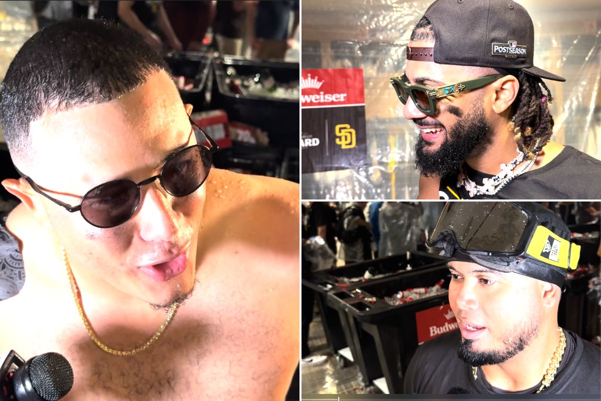 Manny Machado, Fernando Tatis Jr. y Luis Arrárez hablaron del triunfo de San Diego